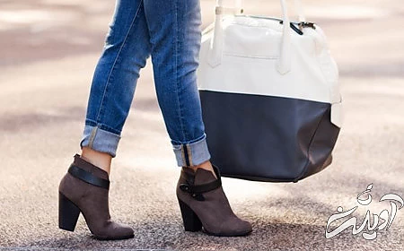 نکاتی برای پوشیدن چکمه,ست بوت با شلوار جین